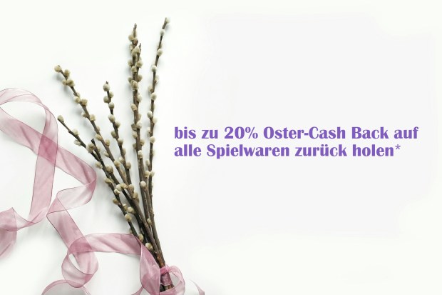 Der Oster Cash Back von Profit und Rente.